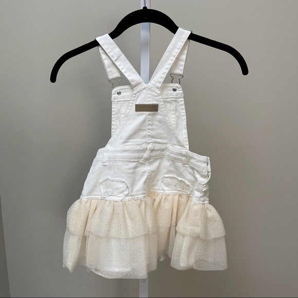 MAYORAL
GIRLS IVORY PINAFORE DRESS - Picture 4 of 6